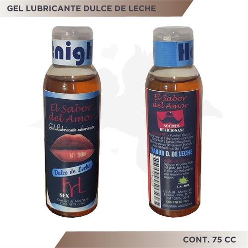 Gel sabor dulce de leche 75cc